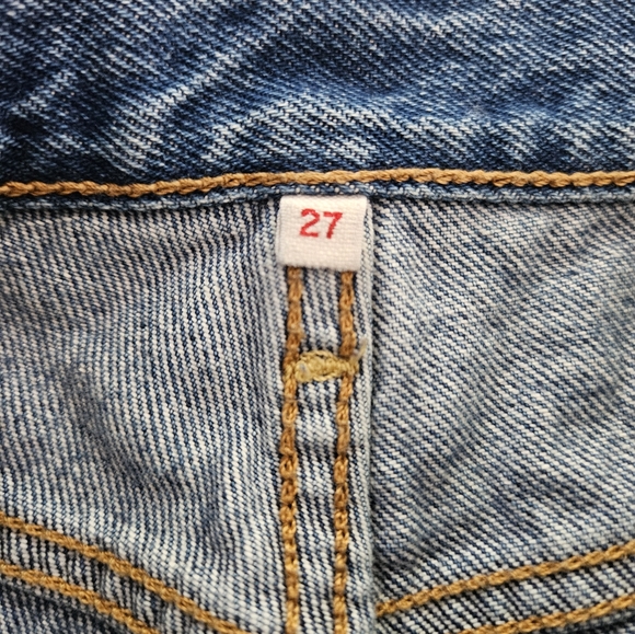 Levis Distressed Straight Jean - Picture 4 of 6